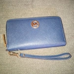Navy Michael Kors wallet